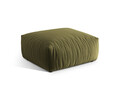 Taburet, Chris-184, Micadoni Home, 100x100x43 cm, catifea, verde deschis