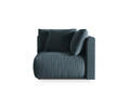 Modul pentru canapea, 1 loc, Chris-184, Micadoni Home, 100x100x80 cm, catifea, albastru pastel