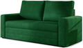 Canapea extensibila 2 locuri, ELTAP, Wave, 150x90x90 cm, lemn/poliester, verde