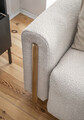 Canapea extensibila 3 locuri, ELTAP, SO-ARC-OA-18ROY, Arcadova, 244x97x97 cm, lemn/poliester, bej/stejar
