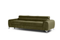 Canapea extensibila 3 locuri, ELTAP, SO-LAU-33NU, Laurence, 261x97x105 cm, lemn/poliester, verde olive