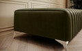 Bancheta, ELTAP, PU-LAU-33NU, Laurence, 132x64x36 cm, poliester, verde olive