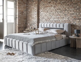 160x200 cm, Gri deschis