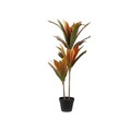 Planta artificiala Tropical Zone, Homla, 14x13 cm / 90 cm, plastic, multicolor
