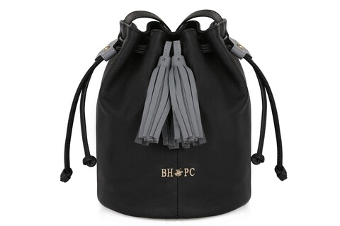 Geanta Beverly Hills Polo Club, 117, piele naturala, negru