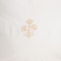 Lenjerie de pat dubla Imbro, Homla, 3 piese, 160x200 cm, bumbac, bej