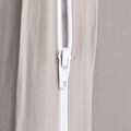 Lenjerie de pat dubla Bamsa, Homla, 3 piese, 160x200 cm, bumbac/bambus, gri
