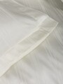 Set cuvertura matlasata dubla Bamboo, L'essentiel Maison, Bamboo Stripe, Ecru