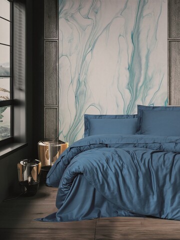 Lenjerie de pat pentru o persoana, Elegant - Blue, Cotton Box, Bumbac Satinat