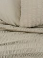 Lenjerie de pat dubla, Sungai - Beige, Cotton Box, 60% bumbac/40% poliester