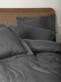 Lenjerie de pat dubla, Craft - Anthracite, Cotton Box, Lyocell/Bumbac
