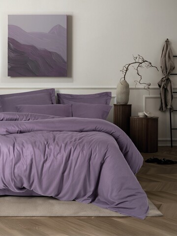 Lenjerie de pat dubla, Craft - Plum, Cotton Box, Lyocell/Bumbac