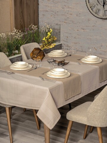 Set fete de masa 2 piese, L'essentiel Maison, Jasmine 160, Bej