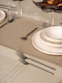 Set fete de masa 2 piese, L'essentiel Maison, Jasmine 160, Bej