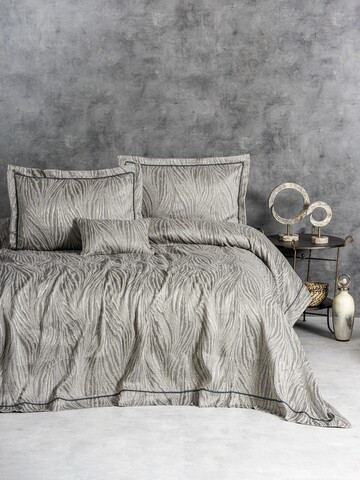 Set cuvertura de pat dubla 3 piese, L'essentiel Maison, Kaylan, Bej