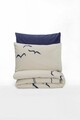 Set cuvertura matlasata Single, Larum - Dark Blue, Cotton Box, Bumbac Ranforce