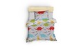 Set cuvertura Single 160x220 cm, 2 piese, L'essentiel Maison, Dinazorus, Alb