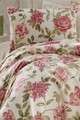 Set cuvertura pique dubla, L'essentiel Maison, Care, Pink / Cream / Green