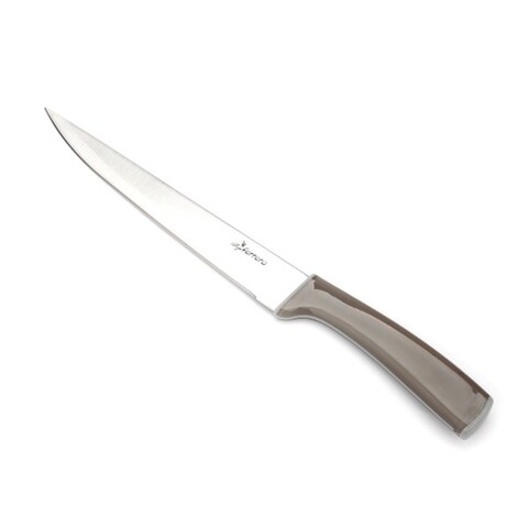 Cutit pentru feliat, Luigi Ferrero Norsk FR-1522, 20 cm, inox, maner ergonomic