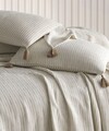 Set cuvertura pique dubla, L'essentiel Maison, Hermes, Bej