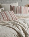Lenjerie de pat dubla, L'essentiel Maison, Jade, Caramiziu