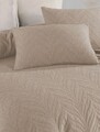 Set cuvertura de pat dubla 3 piese, L'essentiel Maison, Sandeo, Bej