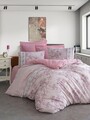 Lenjerie de pat pentru o persoana, L'essentiel Maison, Roza, 65% bumbac/35% poliester, Roz