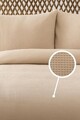 Cuvertura matlasata dubla, Waffle - Beige, DC Home, Bumbac;Poliester