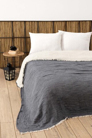 Cuvertura matlasata dubla, L'essentiel Maison, Muslin, Antracit
