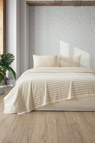 Cuvertura matlasata dubla, L'essentiel Maison, Loom, Gri