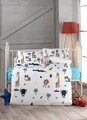 Lenjerie de pat pentru copii, Safari, Life Style, Bumbac Ranforce