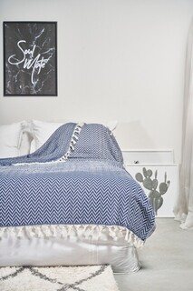 200x230 cm, Albastru