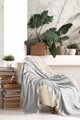 Cuvertura de pat, L'essentiel Maison, Etnik, Gri
