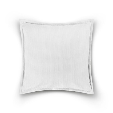 Fata de perna, L'essentiel Maison, Waffle (65 x 65), Bumbac, Alb