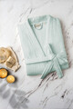 Halat de baie unisex, L'essentiel Maison, Kimono, Verde menta