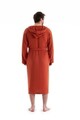 Halat de baie unisex, L'essentiel Maison, Muslin, Caramiziu