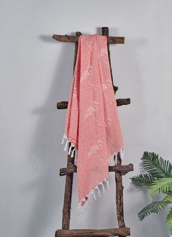 Prosop de plaja, L'essentiel Maison, Flamingo, Roz somon