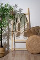 Prosop de plaja, L'essentiel Maison, New Diamond, Verde inchis