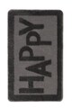 Covoras de baie, L'essentiel Maison, Happy, 60x100 cm, Antracit