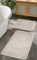 Set covorase de baie, L'essentiel Maison, Cizgili, Bej
