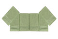 Set prosoape, Hobby, Rainbow, Bumbac, Verde
