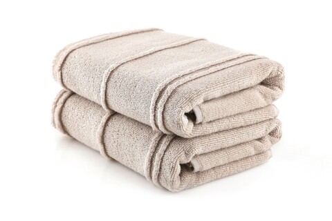 Set prosoape de baie, Hobby, Arden, Microbumbac, Maro deschis