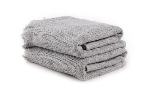 Set prosoape, Hobby, Mia, Microbumbac, Gri deschis