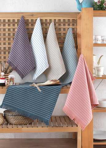 Set prosoape, Şaheser, Berlino, Bumbac, Albastru închis / Maro / Pudră / Verde / Bej