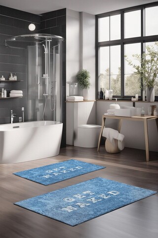 Set covorase de baie, Cartwright, CT-5399, Poliester, Multicolor