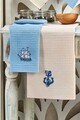 Set prosoape de bucatarie, Eponj Home, Marin, Bumbac, Multicolor