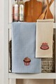 Set prosoape de bucatarie, Eponj Home, Cake, Bumbac, Multicolor
