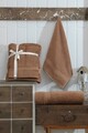 Set prosoape, Eponj Home, DS, Bumbac, Maro