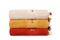 Set prosoape, Cotton Box, Asorti, Bumbac, Coral / Mustar / Bej