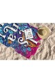 Prosop de plaja, Astacura, Beautiful Istanbul 70, 70x130 cm, 70% poliester/30% poliamida, Multicolor